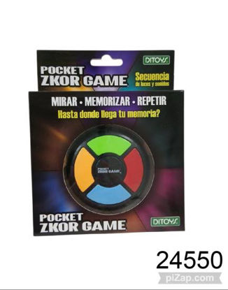 Imagen de JUEGO DE MEMORIA ZKOR POCKET 3.26